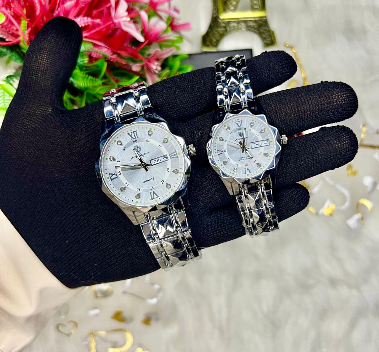 Paidagaar original Premium couple watch 613